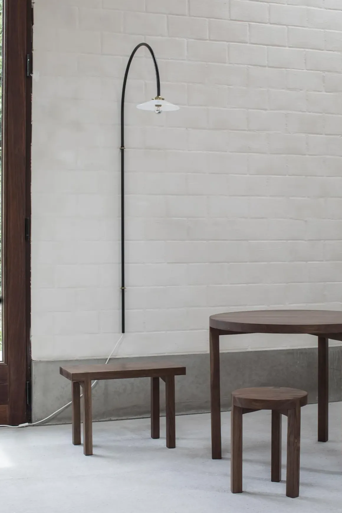 Vegglampe - Hanging Lamp N2 75x180cm Black