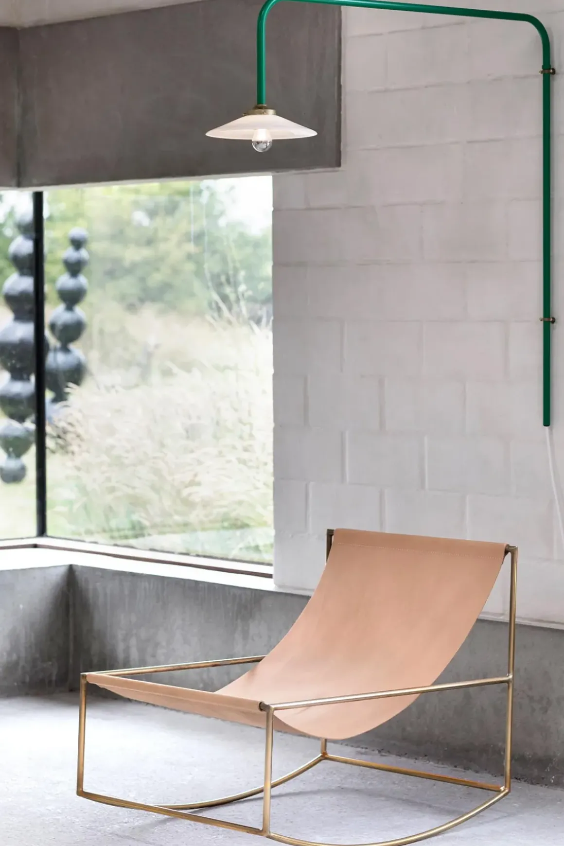 Vegglampe - Hanging Lamp N5 90x100cm Green