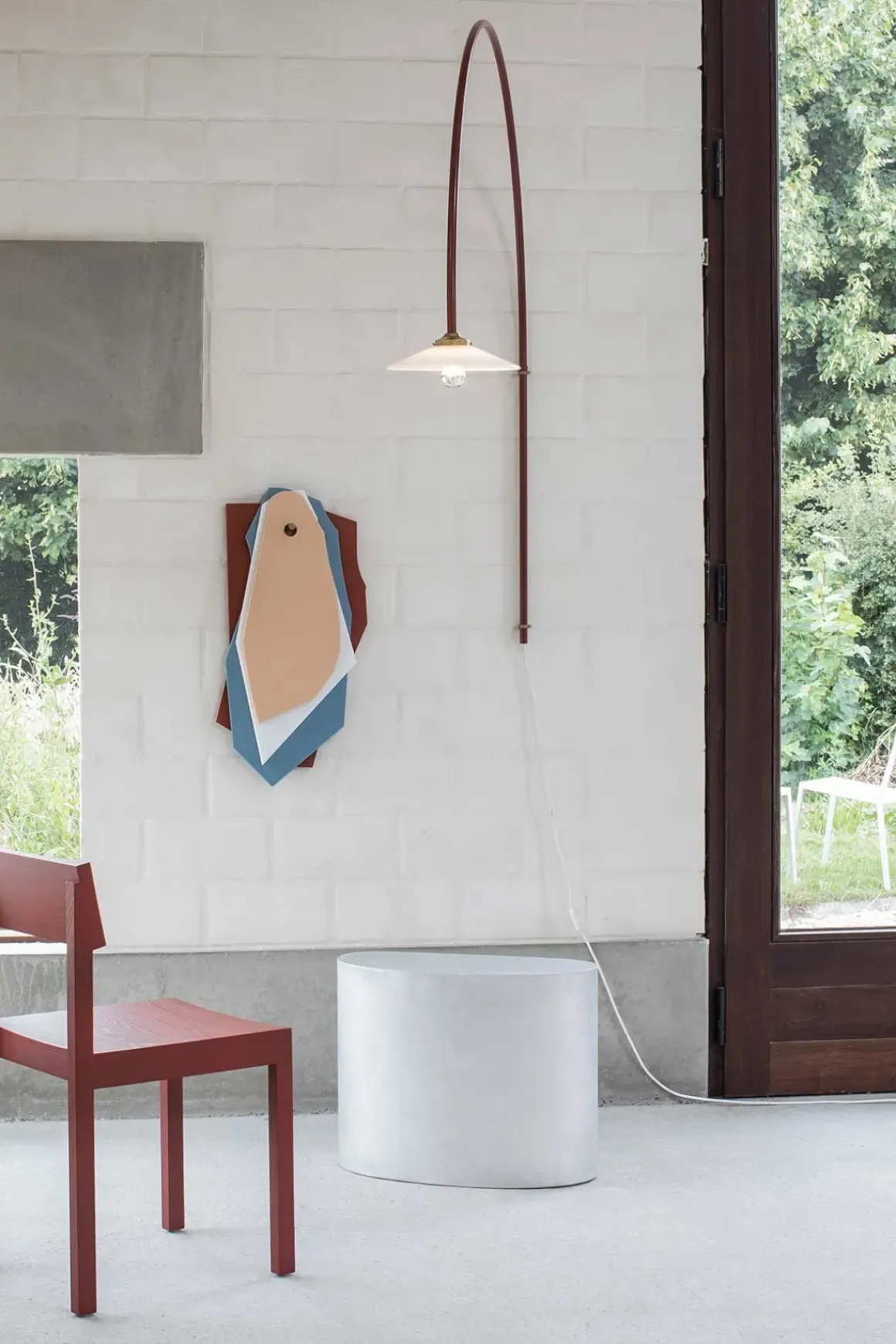 Vegglampe - Hanging Lamp N3 137,5x135cm Menie Red