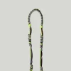 Veskestropp - Alice Fluo Yellow u0026 Natural mix XL