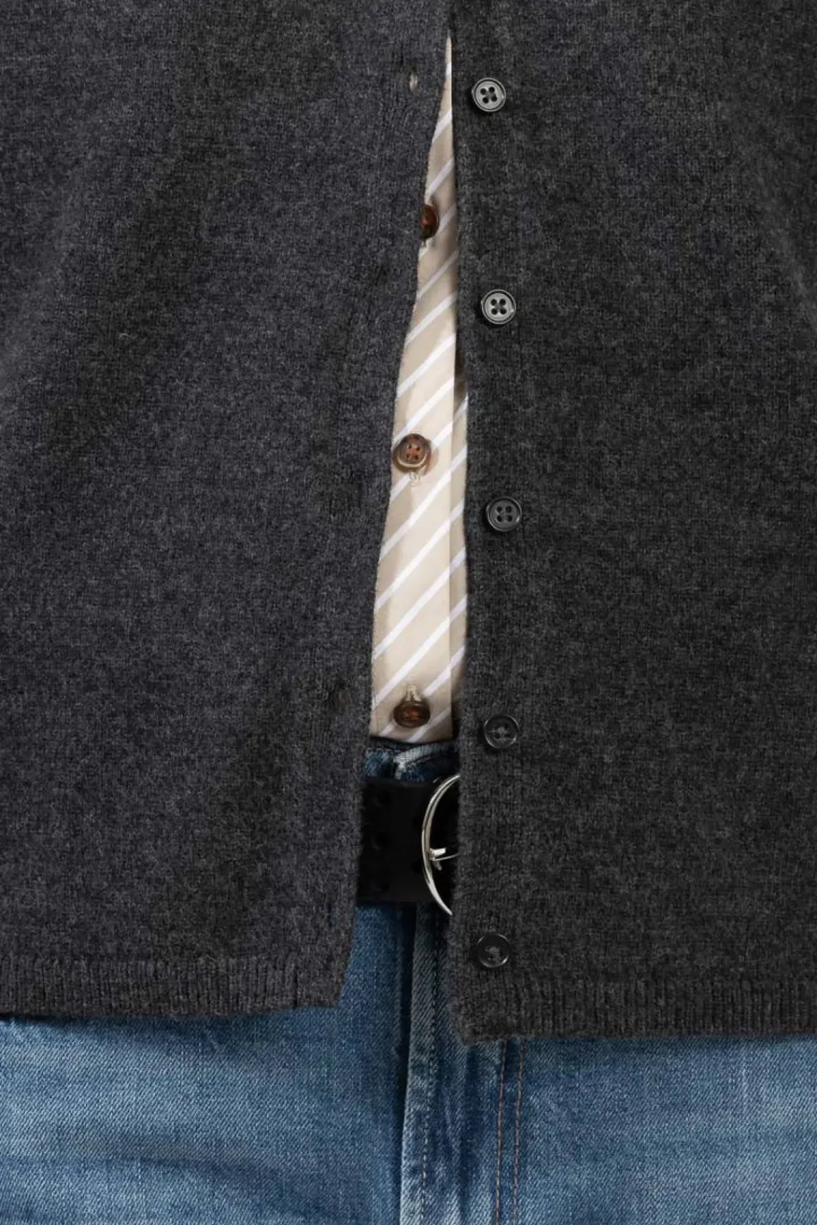 Vest - Charles Charcoal Grey