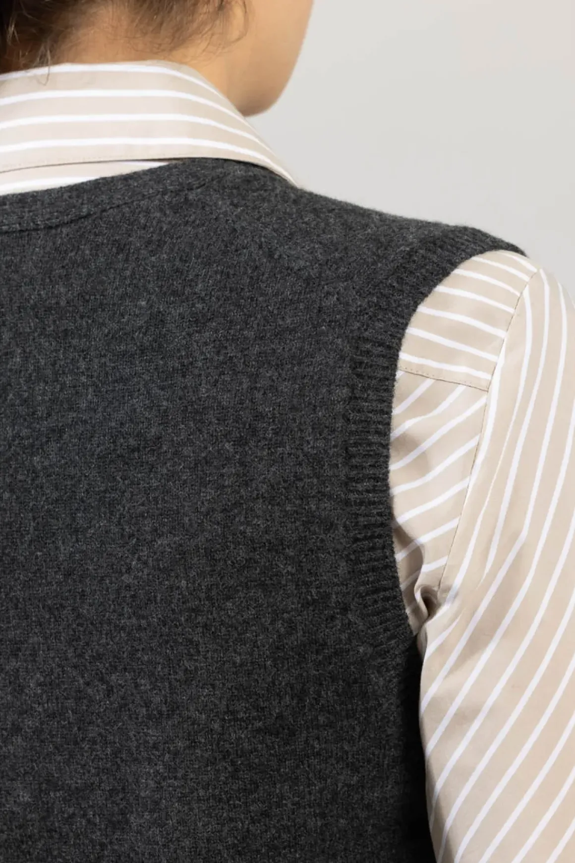 Vest - Charles Charcoal Grey